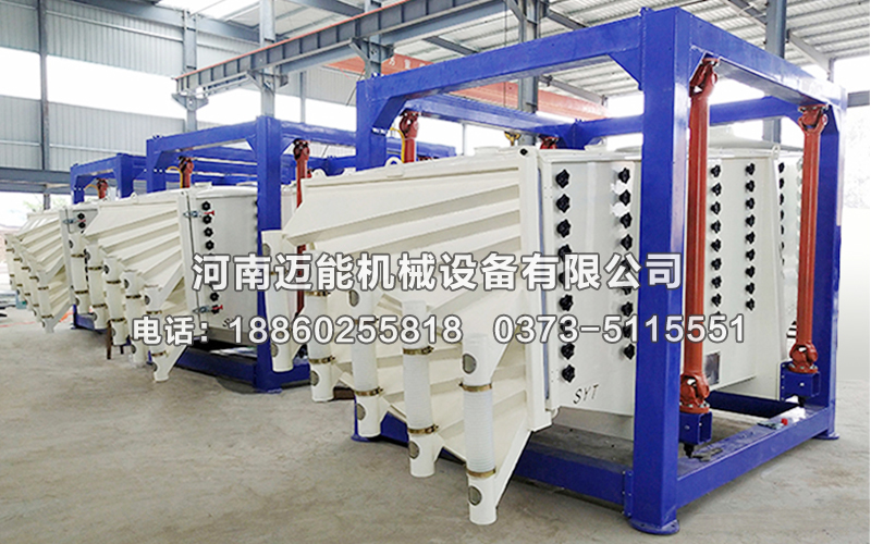 機(jī)制砂方形搖擺篩的特點(diǎn)以及工作原理有哪些？
